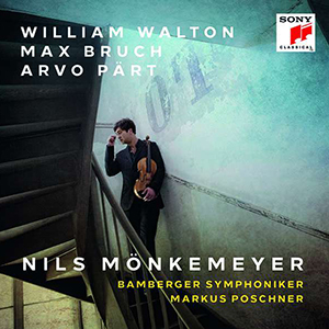 CD William Walton Max Bruch Arvo Pärt - Nils Mönkemeyer